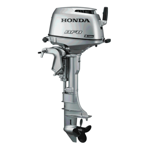 8 HP Honda Outboard Motor - Honda BF8 8HP 4-stroke portable outboard motor
