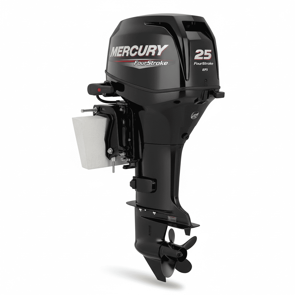 Mercury 25HP FourStroke outboard motor for sale — Boat Engine LLC New York