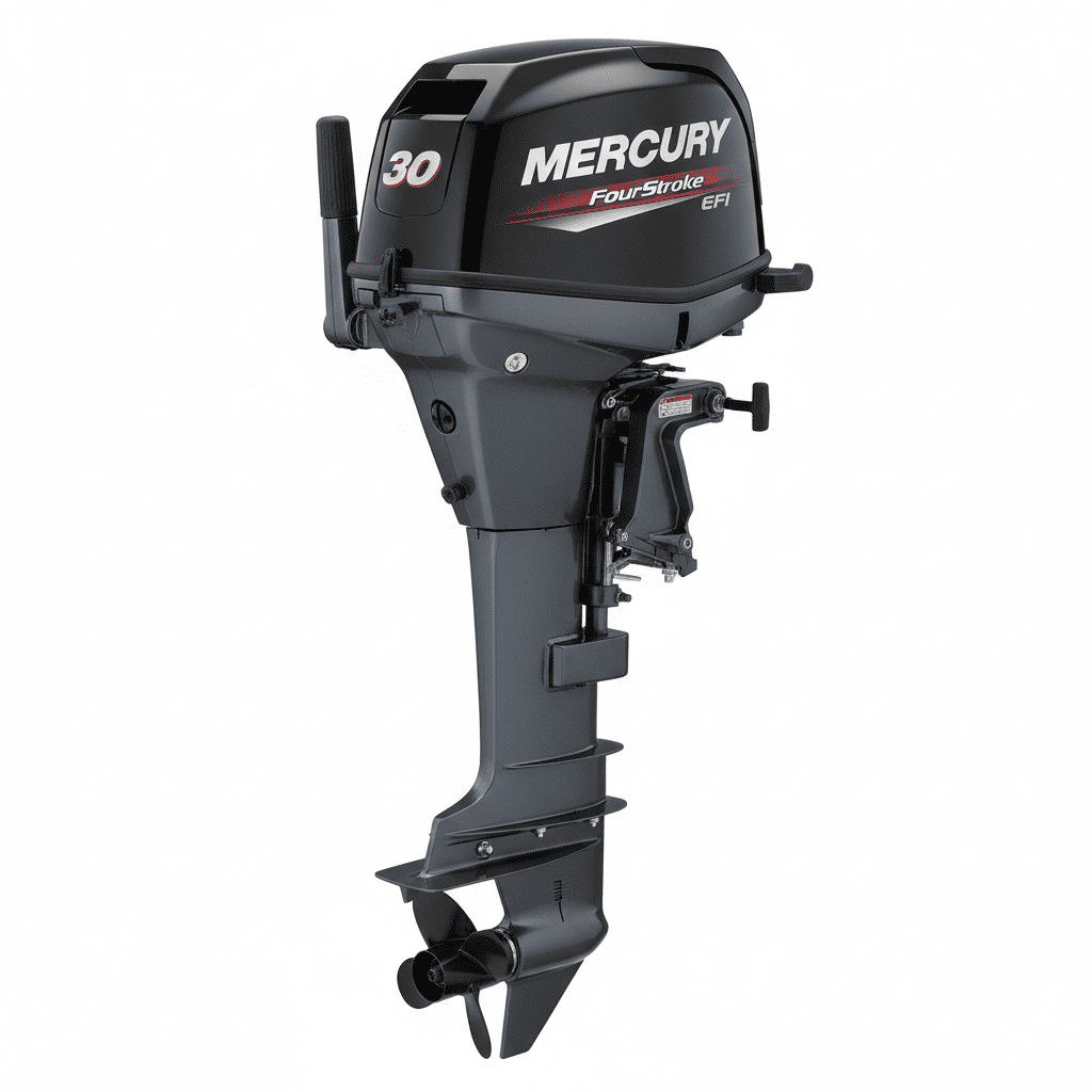 Mercury 30HP FourStroke EFI outboard motor for sale — Boat Engine LLC New York