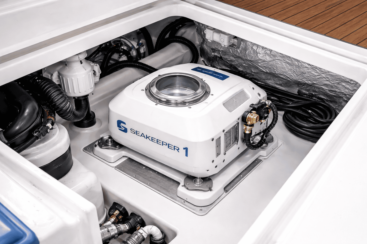 Seakeeper 1 gyrostabilizer on center console or express cruiser 20 to 40 feet — shop Seakeeper 1 2 3 at Boat Engine LLC New York