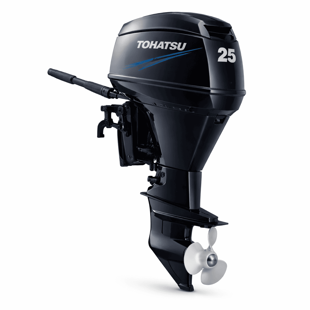 Tohatsu 25HP MFS25E 4-stroke midrange outboard motor on sale — Boat Engine LLC New York