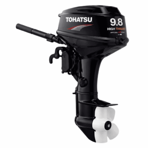 9.8 HP Tohatsu Outboard Motor - Tohatsu 9.8HP High Thrust MFS9.8B3 outboard motor