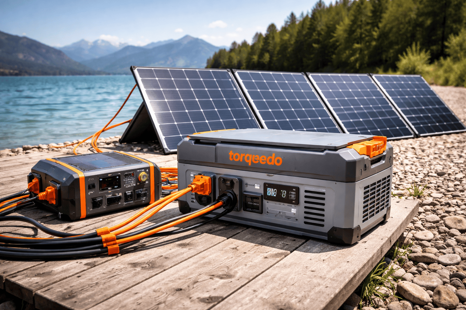Torqeedo lithium battery and solar charging system for electric outboard motors — Boat Engine LLC New York