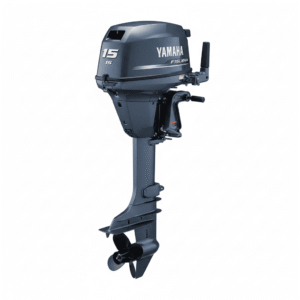 Yamaha 15 Horsepower Outboard Motor - Yamaha 15HP F15LMHA portable outboard motor