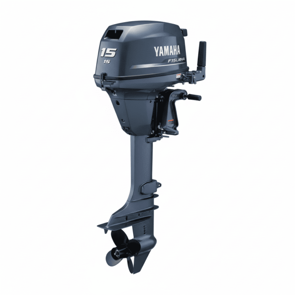 Yamaha 15 Horsepower Outboard Motor - Yamaha 15HP F15LMHA portable outboard motor