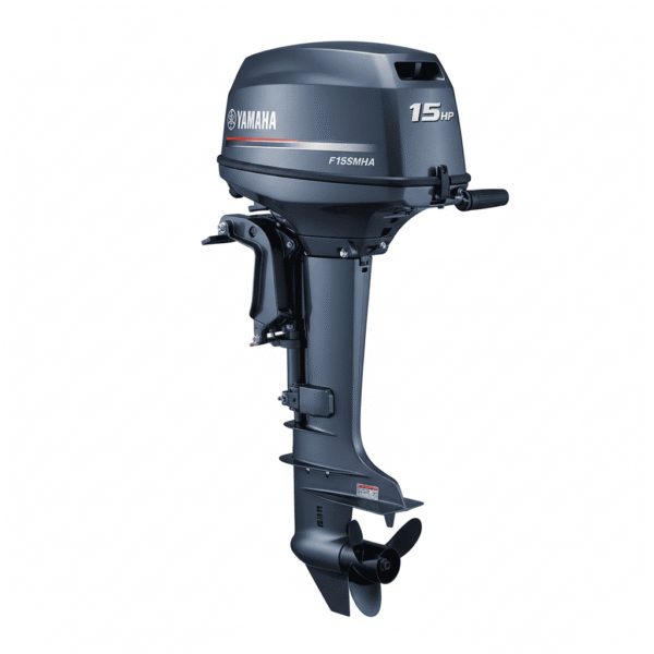 Yamaha 15 HP Outboard Motor - Yamaha 15HP F15SMHA portable outboard motor