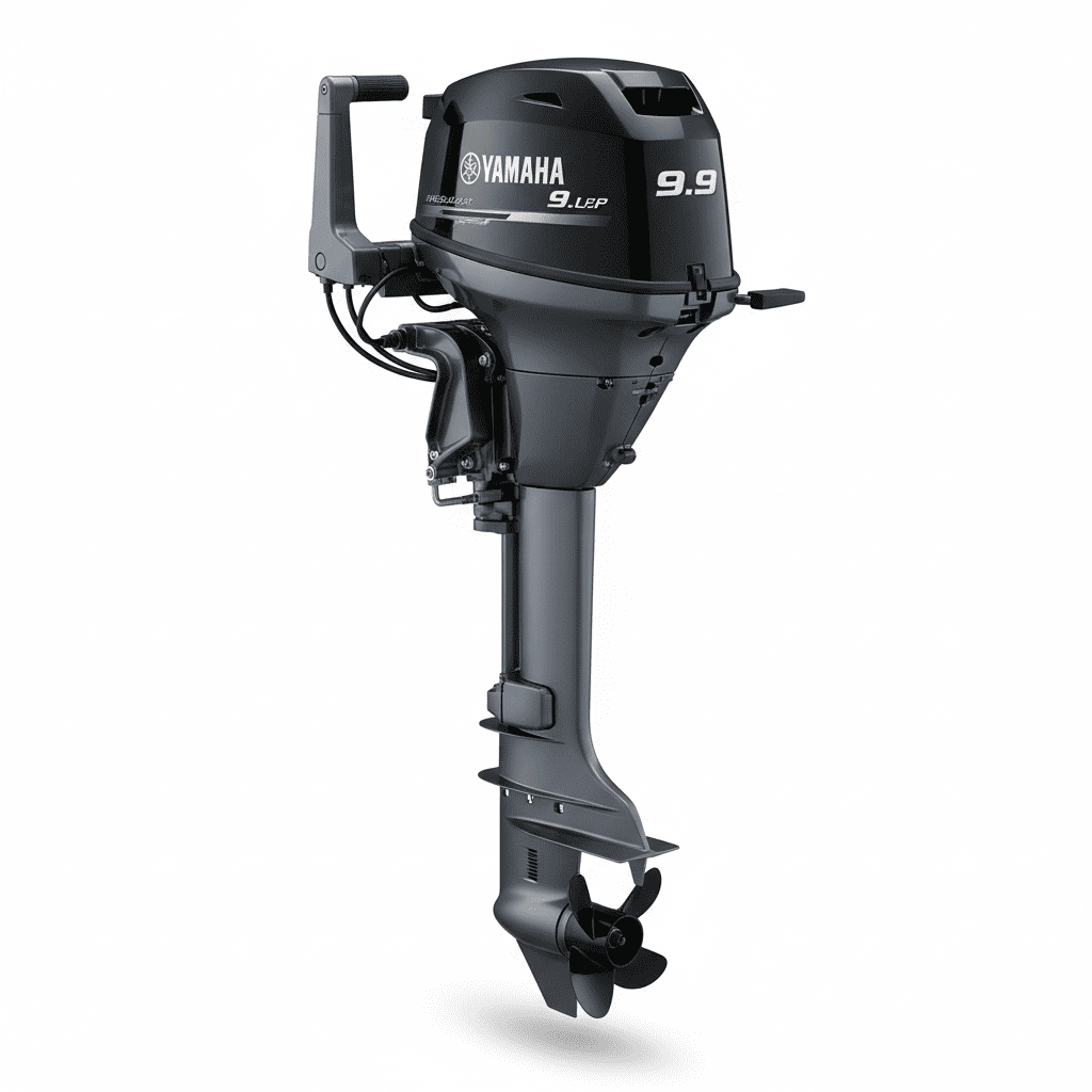 Yamaha 9.9HP F9.9LEB remote mech outboard motor for sale — Boat Engine LLC New York