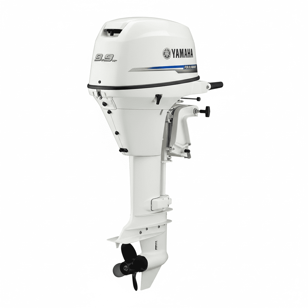 Yamaha 9.9HP F9.9LMHB portable outboard motor for sale — Boat Engine LLC New York