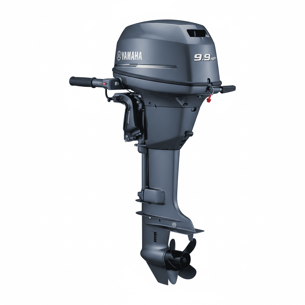 Yamaha 9.9HP F9.9SMHB portable outboard motor for sale — Boat Engine LLC New York