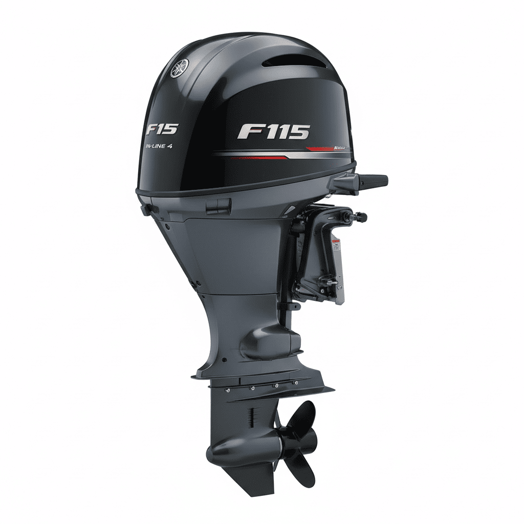 Yamaha F115 4-stroke In-Line 4 outboard motor — for sale at Boat Engine LLC