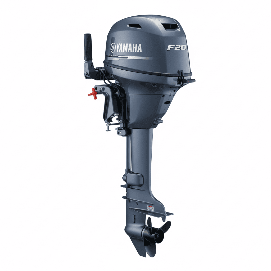Yamaha F20 4-stroke portable outboard motor — for sale at Boat Engine LLC