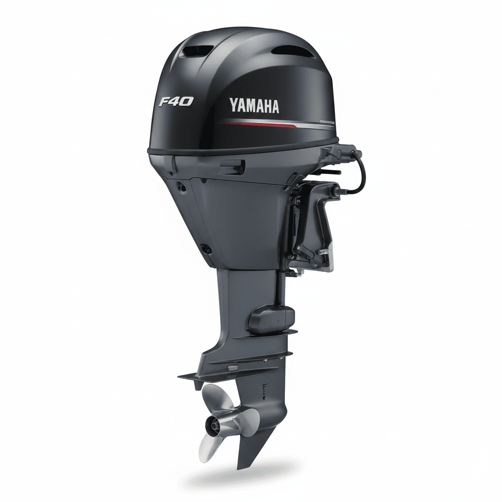 Yamaha F40 4-stroke midrange outboard motor — for sale at Boat Engine LLC