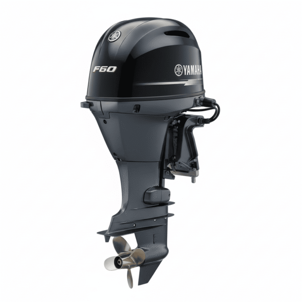 60 HP Yamaha Outboard Motor - Yamaha F60 4-stroke midrange outboard motor