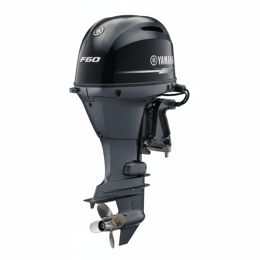 Yamaha F60 4-stroke midrange outboard motor — for sale at Boat Engine LLC