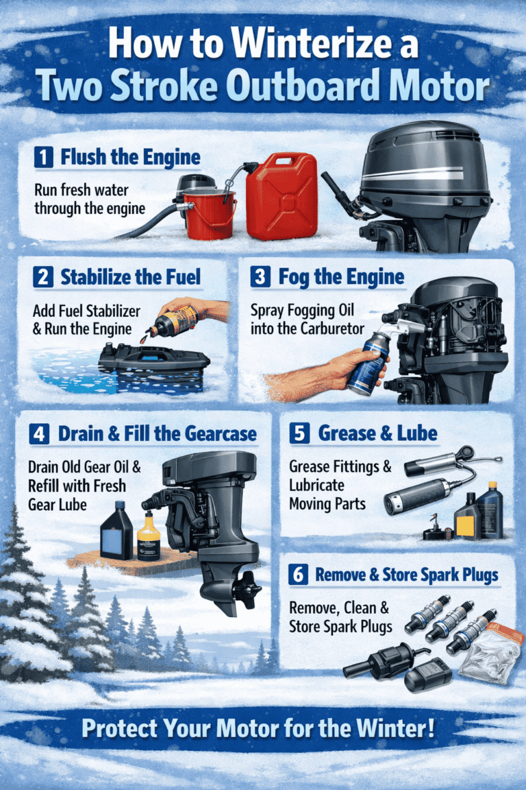 How to Winterize a Two Stroke Outboard Motor