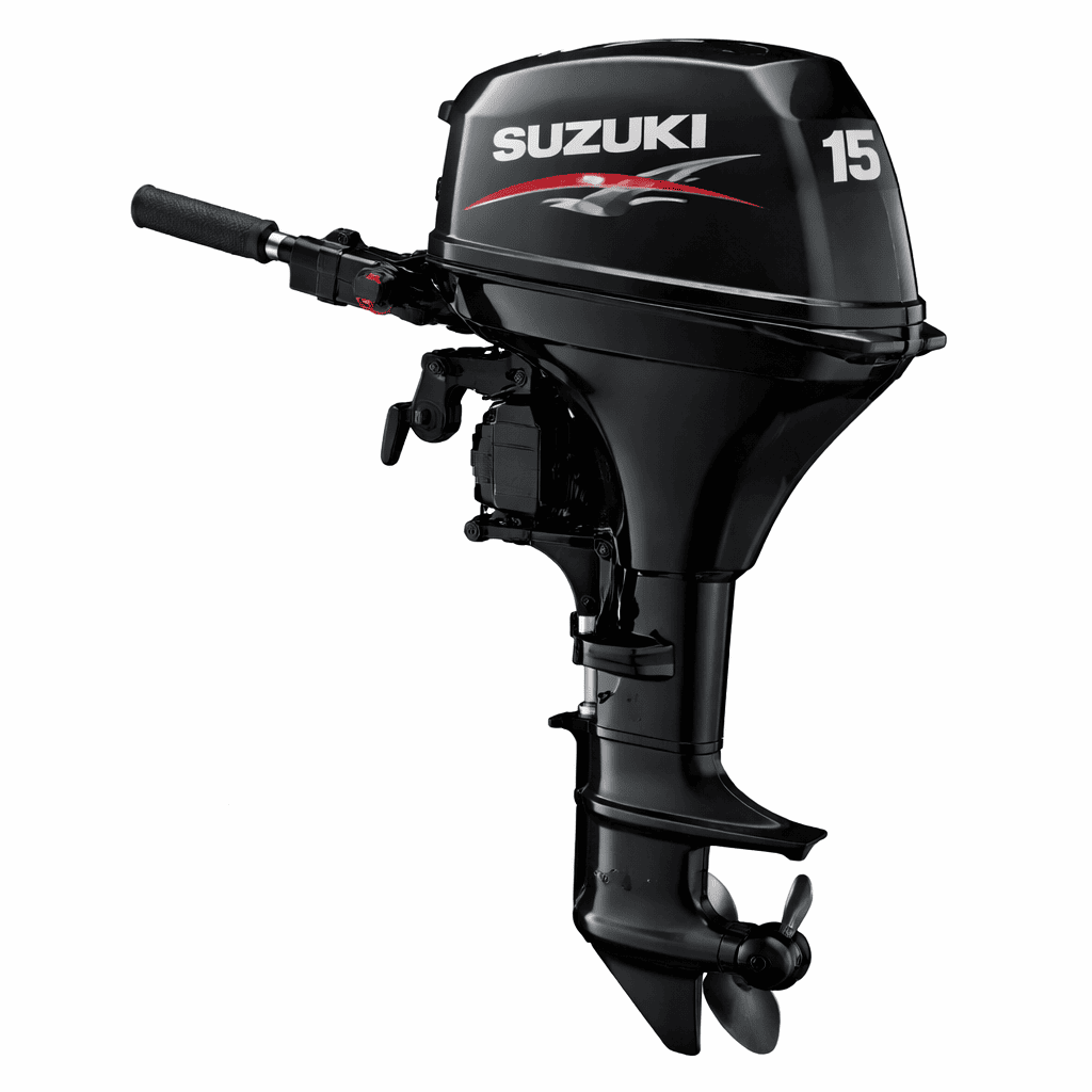 Suzuki 15HP DF15S portable outboard motor for sale — Boat Engine LLC New York