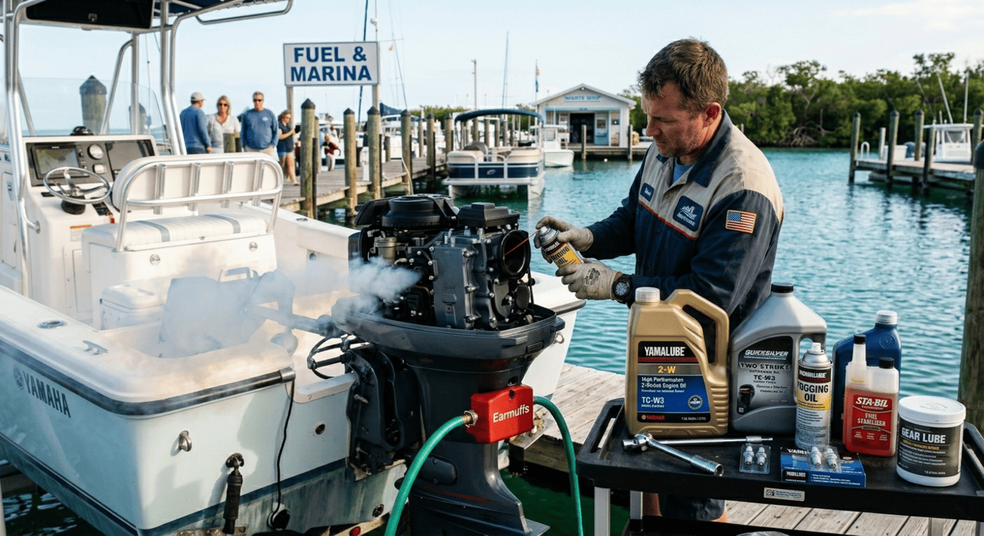 how to winterize a mercury outboard boat motor